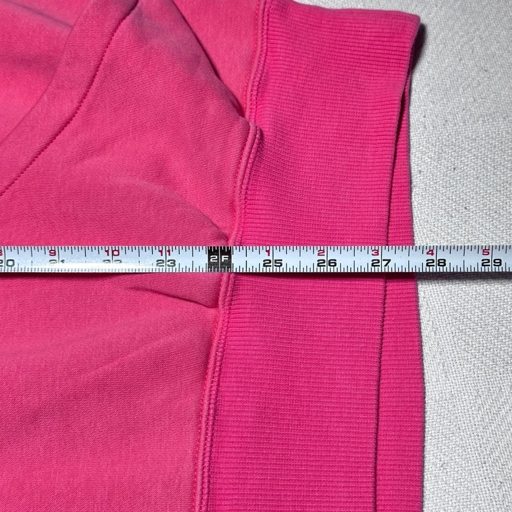 Nike Phoenix Fleece Hoodie Womens Large Oversized Center Swoosh Pink Pullover